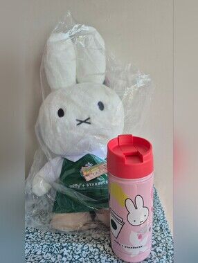 NWT☆ Starbucks × Miffy Reserve Member Only Set